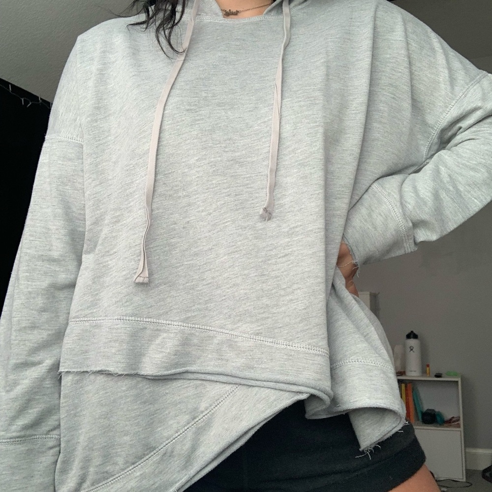 Grey hoodie